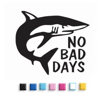 NO BAD DAYS® Mako Shark Decal